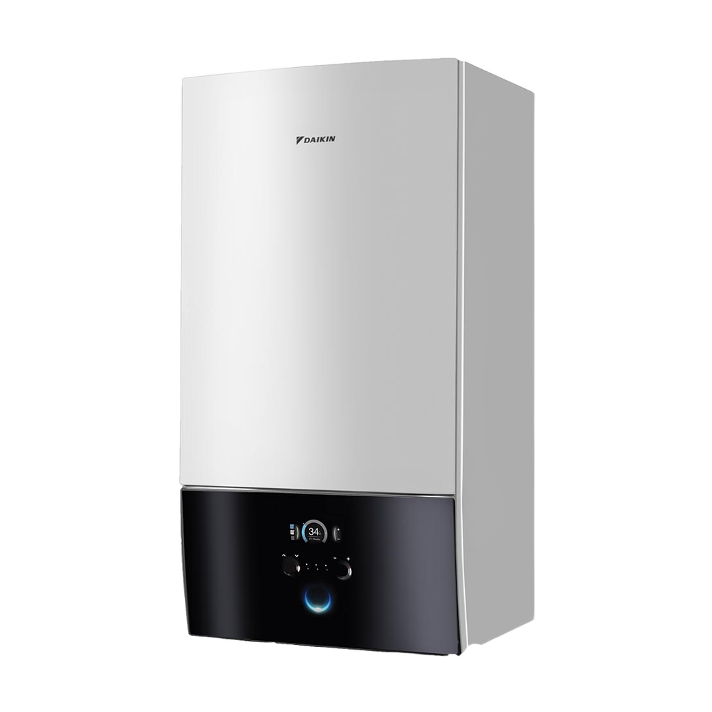 Daikin Altherma 3 R 12,44 kW oras-vanduo — split be boilerio (ERLA11DW1 / EBBX11D6V)