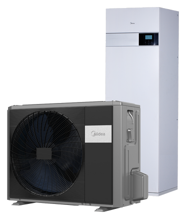 Midea M-Thermal Arctic 10 kW split oras-vanduo su 190 L boileriu