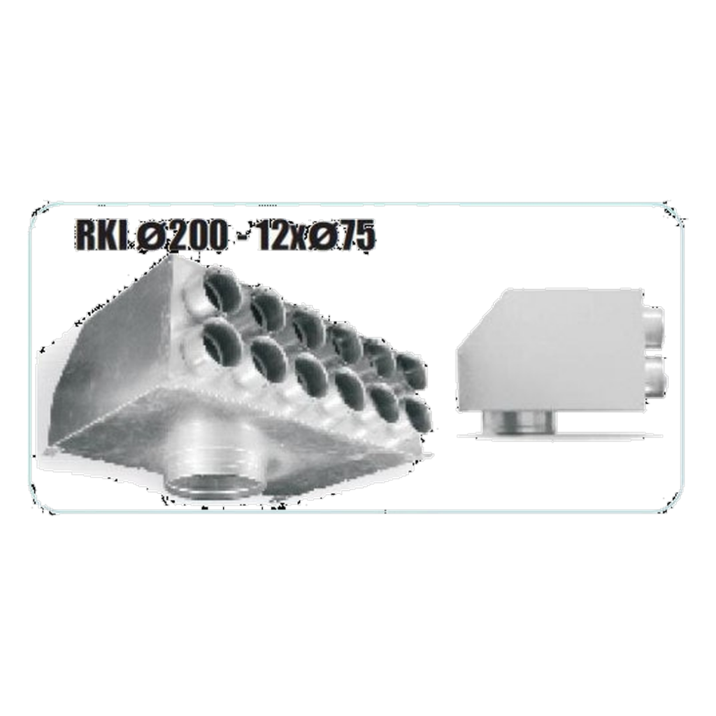 Oro paskirstymo dėžė izol. rki 200-12×75 vertikalus paj