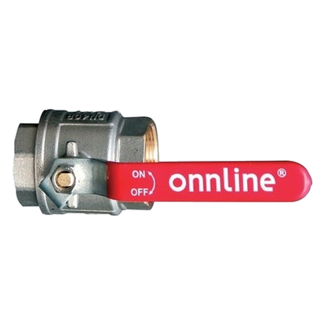 Rutulinis ventilis V/V 3/4" ilga rankena