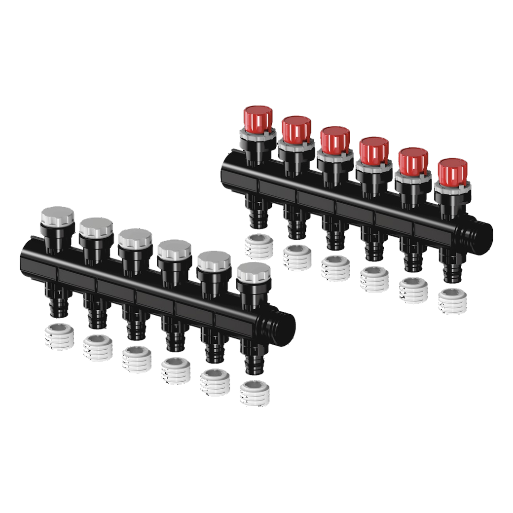 Uponor vario+ kolektorius 20x2,0 1" 6+6, 1032705