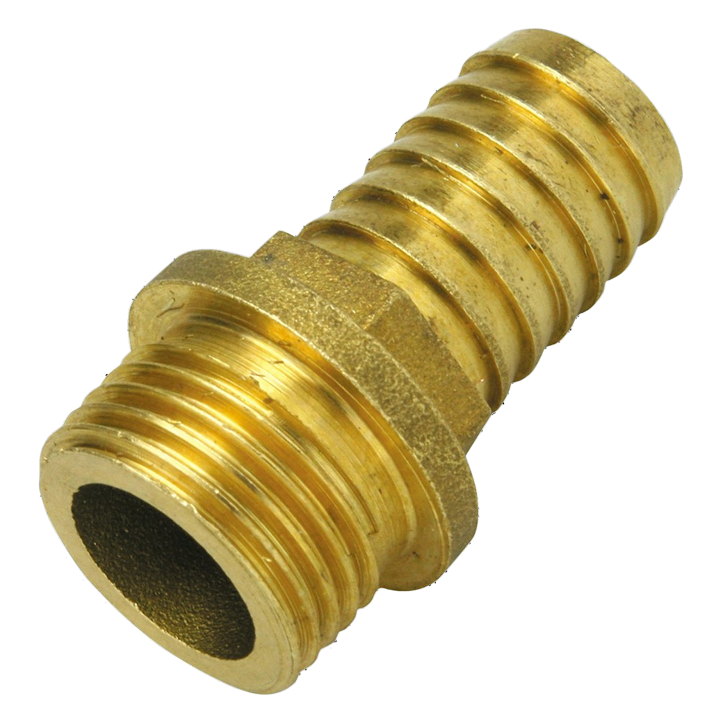 Žalv antgalis žarnai išor sriegiu 1/2"x16 mm