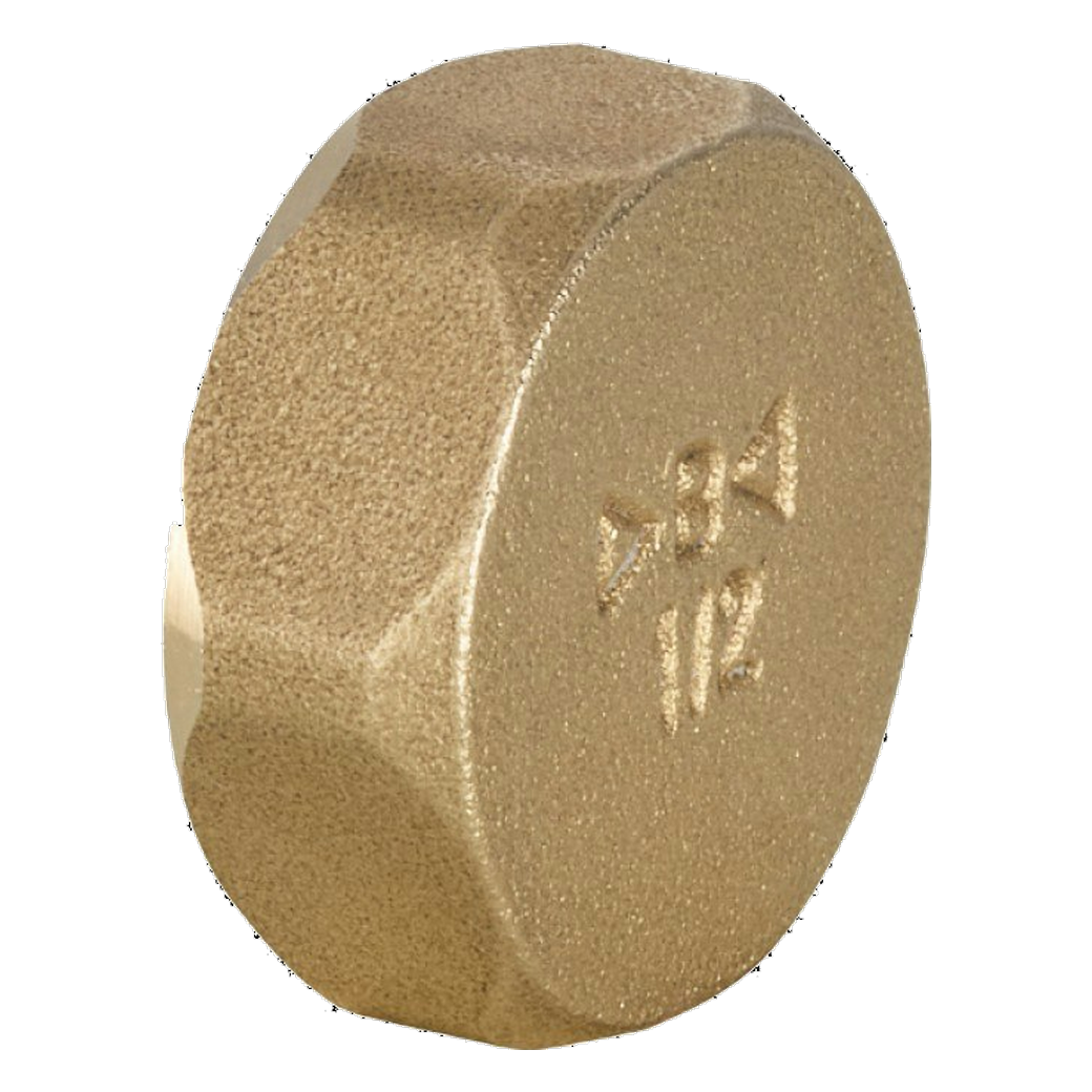 Aklė žalvarinė vidiniu sriegiu 1 1/2 "