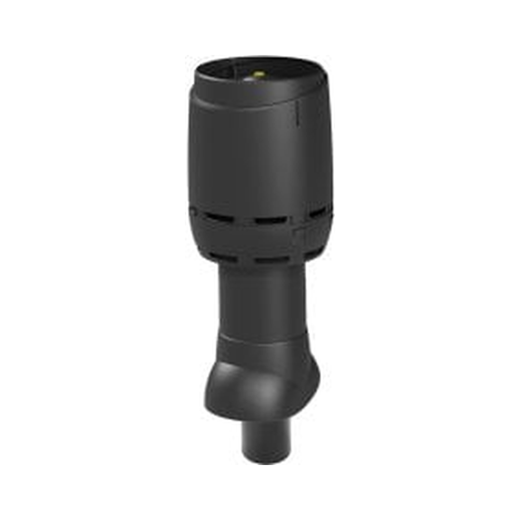 Ventiliacijos kaminėlis/kanalizacijos alsuoklis FLOW VILPE 110P-IS-350 juodas