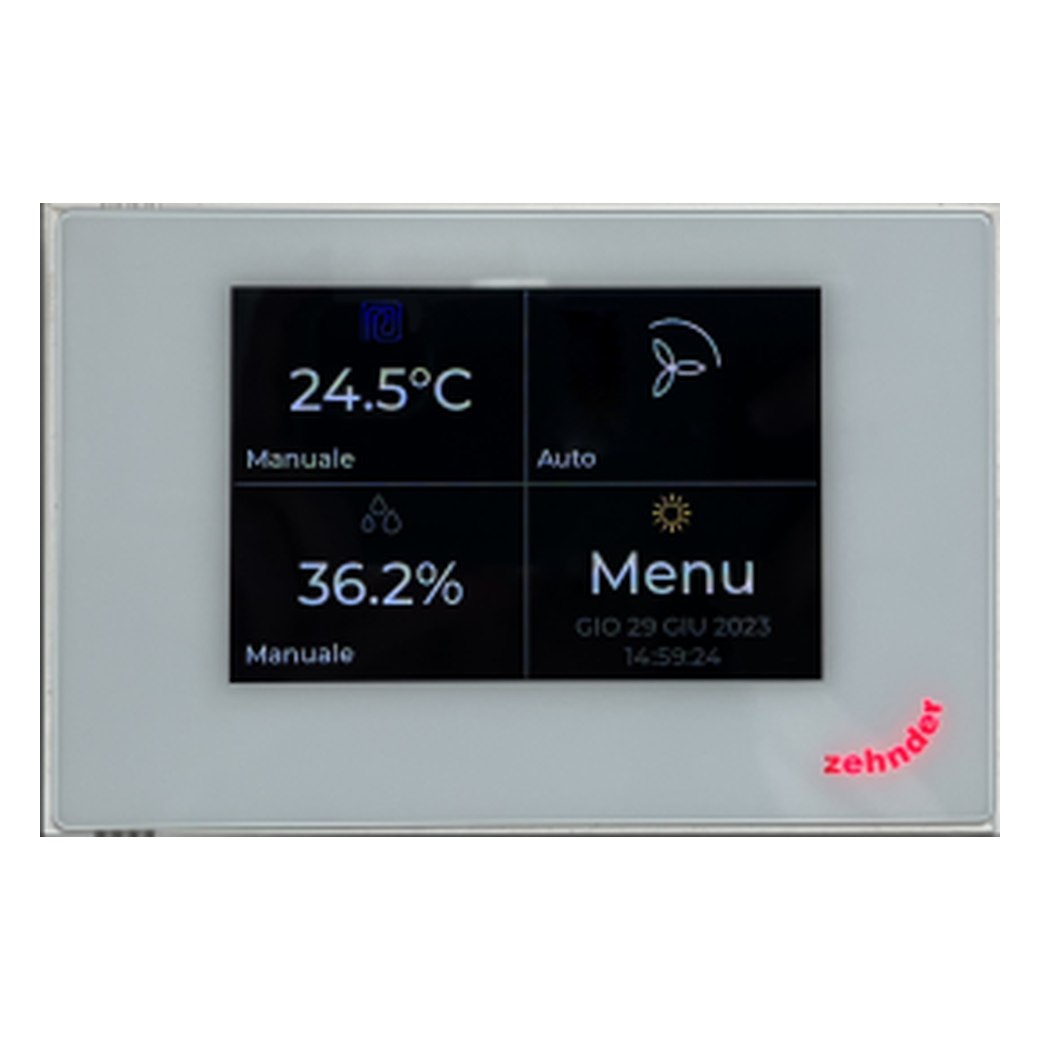 Valdiklis Multi Control Zehnder ComfoAir įrenginiams (ComfoAir160/180/200/375) baltas