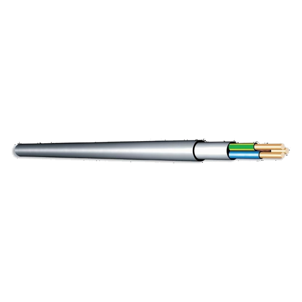 Tarpblokinis kabelis NYM-J 4x1,5 mm²